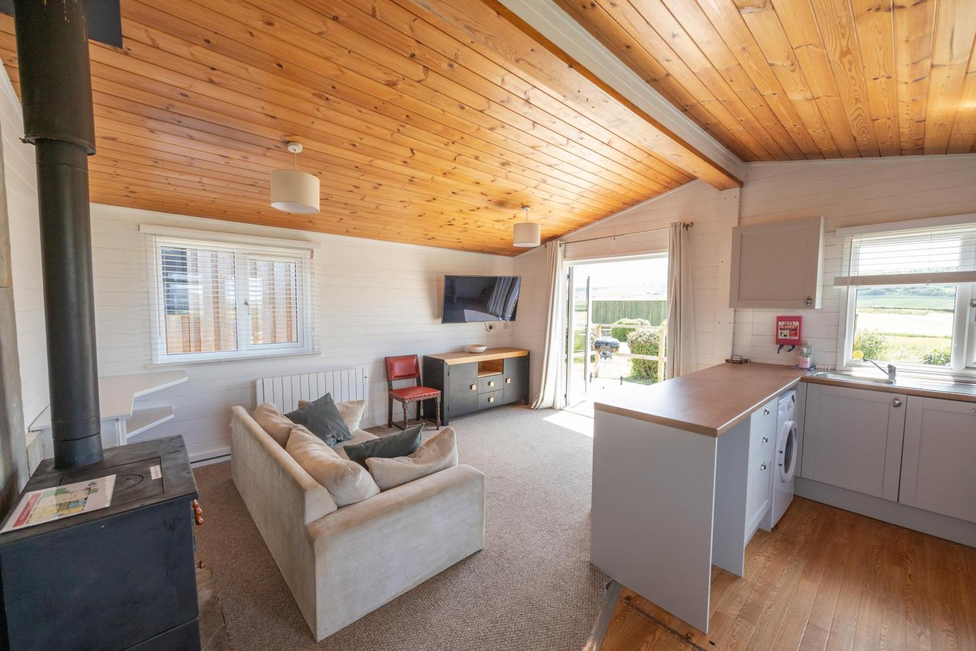 West Chalet At Tapnell Farm يارماوث المظهر الخارجي الصورة